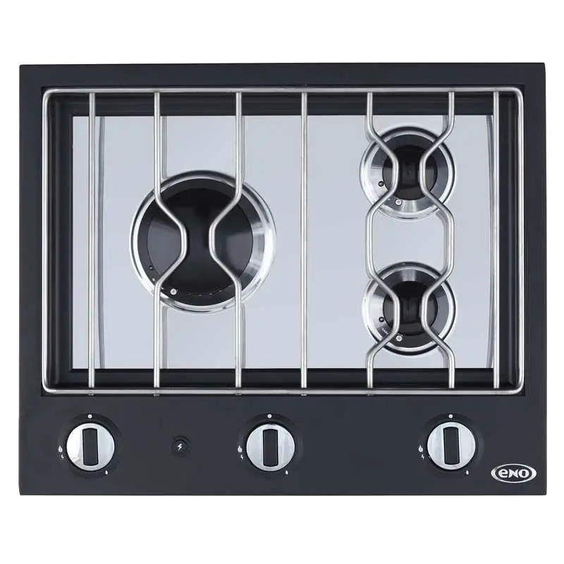 Must-Have Eno FLUSH 3-flammiger Einbaukocher