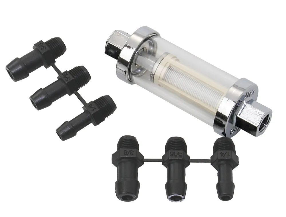 Klarsicht- Inline Treibstofffilter Rabatt