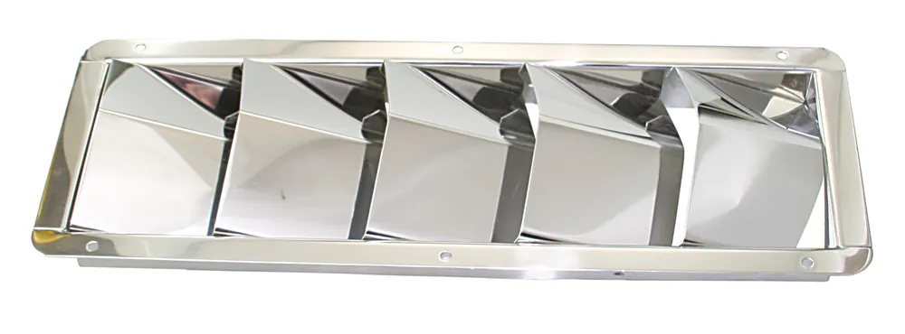 Motorraumlüfter Edelstahl 5 Schlitze 326x114mm Solange Der Vorrat Reicht