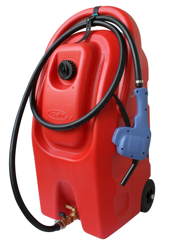 Preiswert Rollbarer Tank Caddy 59L 40x40x100cm