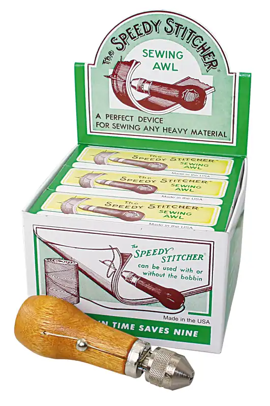 Top-Seller Handnähahle mit Holzgriff (incl. 1 Spule Garn)