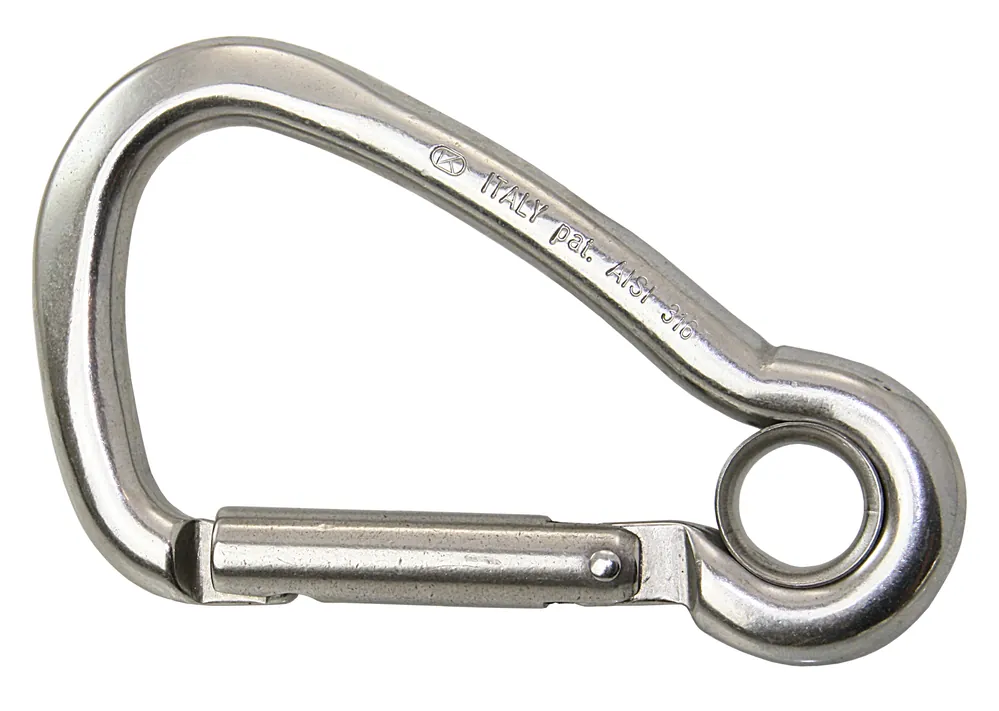KONG Karabinerhaken asymm. AISI316 m. Kausch 100mm Heißes Angebot