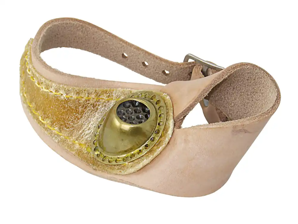 Preis Gesenkt Segelmacherhandschuh Nr. 2 ½ Daumenschutz RECHTS
