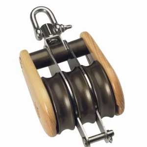 Zertifiziert VICTORY-Tripleblock Esche 45mm m.Wirbel+UB