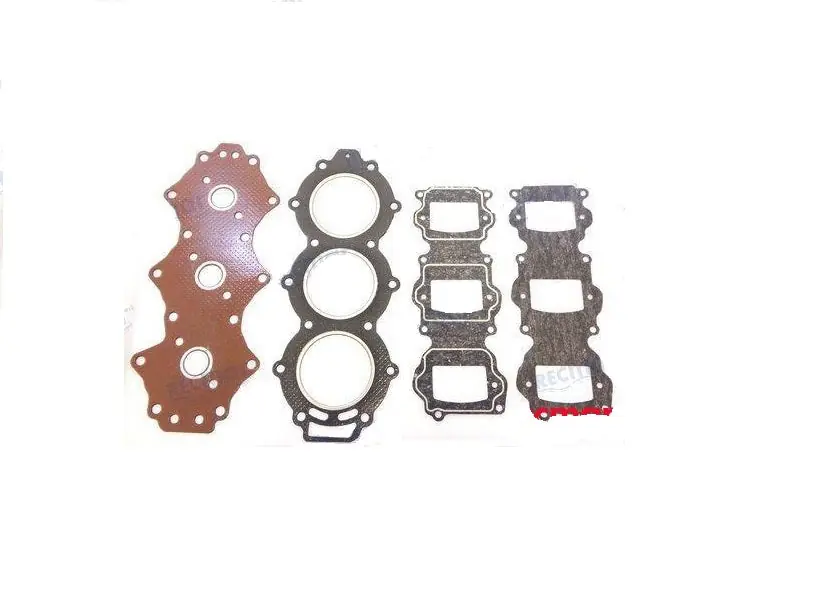 Recmar® Cylinder head gasket set for Yamaha 60HP 2-stroke 6K5-W0001-02 Preis Gesenkt
