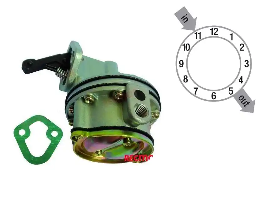 Geprüft Recmar® Fuel Pump Mercruiser 86247T OMC 0509410