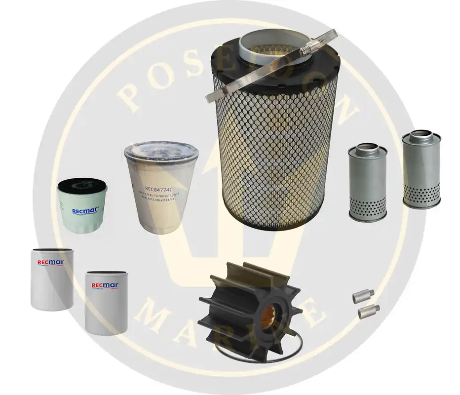 Recmar® Service kit Volvo Penta TAMD73 74 75 847741 3838952 Gratis Versand