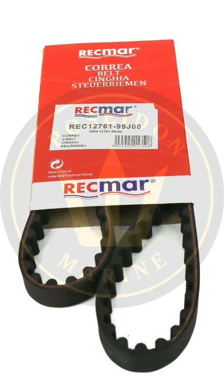 Recmar® Timing belt for Suzuki DF8A DF9.9A RO: 12761-99J00 Letzte Chance