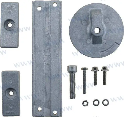 Recmar® zinc anode kit for Mercury Verado 4 cyl. 8M0107551 Gleich Bestellen